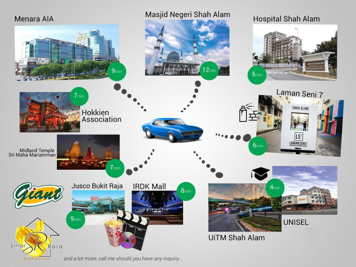 I-City Homestay - Shah Alam, Hospital Shah Alam, Uitm, Central Mall Sogo, Seksyen 7 Buitenkant foto